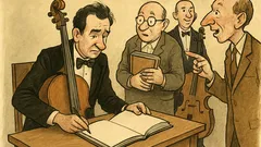 Dowcip: Jacques Thibault, wiolonczelista, po koncercie...