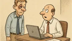 Dowcip: Rano w biurze, skąd masz takie limo?