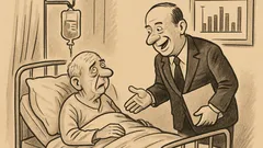 Dowcip: Prezes największego banku leży w szpitalu