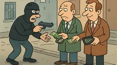 Dowcip: Dwóch facetów idzie ulicą, nagle