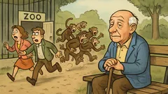 Dowcip: Para poszła do zoo obejrzeć małpy